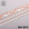 Popular Style New 3D Waterproof Nail Sticker Plastic UV Free Nail Wraps Toe Wraps