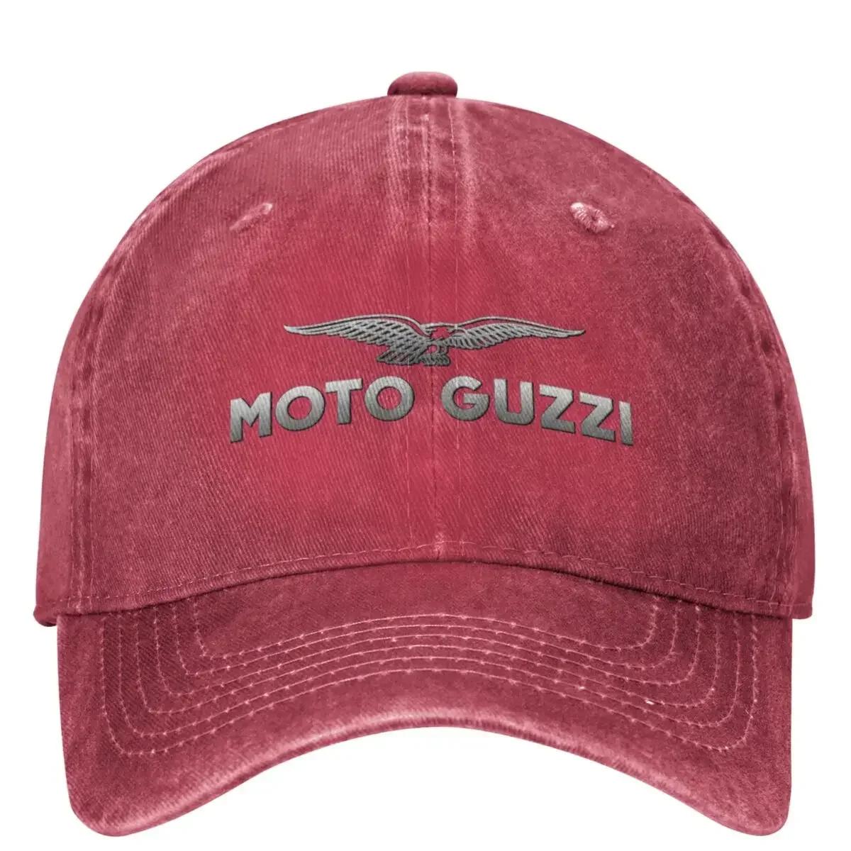 

Унисекс Женские Бейсболки Moto Guzzi для Мотоциклетных Гонках Мотокросса Классические Потертые Стиранные Папины Кепки Регулируемые One Size
