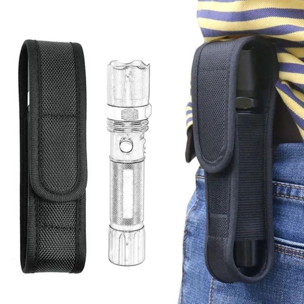 Adjustable Flashlight Bag Nylon LED Torch Holster Portable Flashlight Pouch Hunting