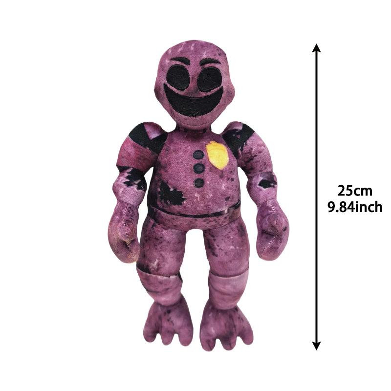 Treasuringu Bite By Night Pluche Speelgoed Cool Paarse Man Ennard Knuffelpop Horror Spel Knuffel Verjaardagscadeau