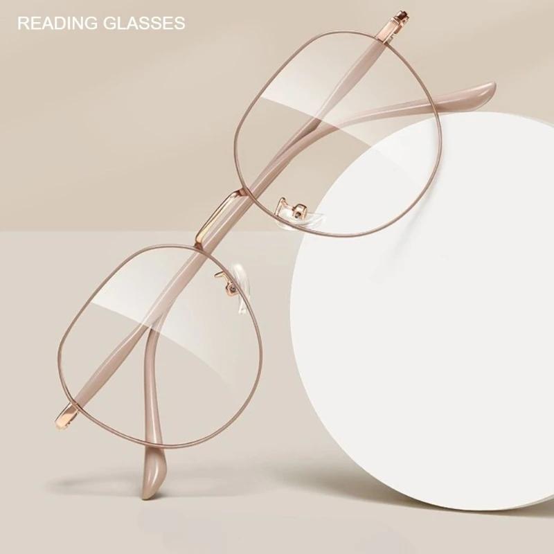 5PCS Anti Blue Light Reading Glasses for Women Middle-aged Elderly Lightweight Comfortable Glasses Frame