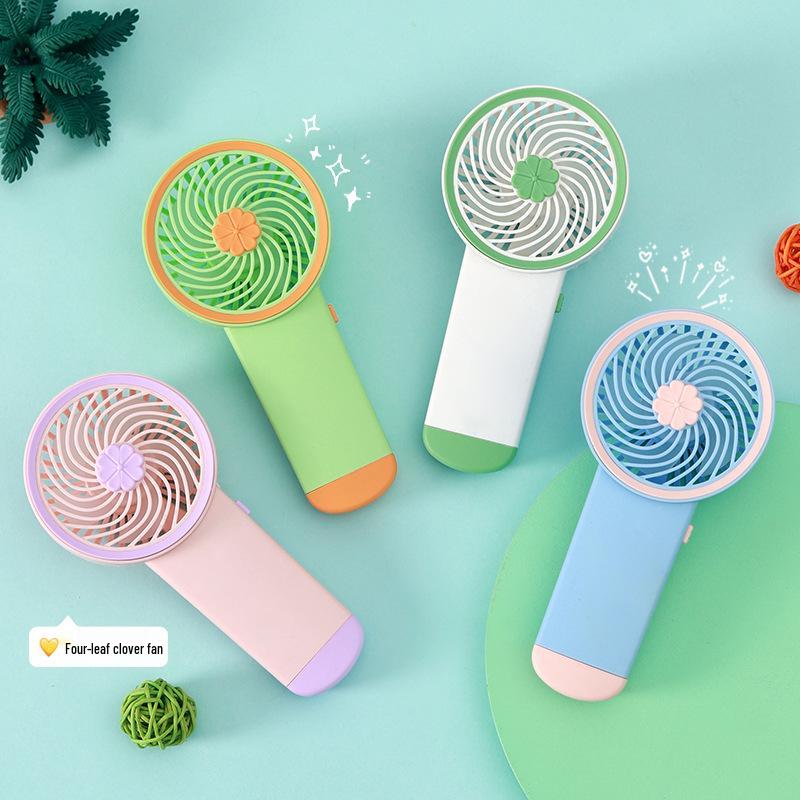 

Portable Student Desktop Mini Fan - Rechargeable and Customizable Gift