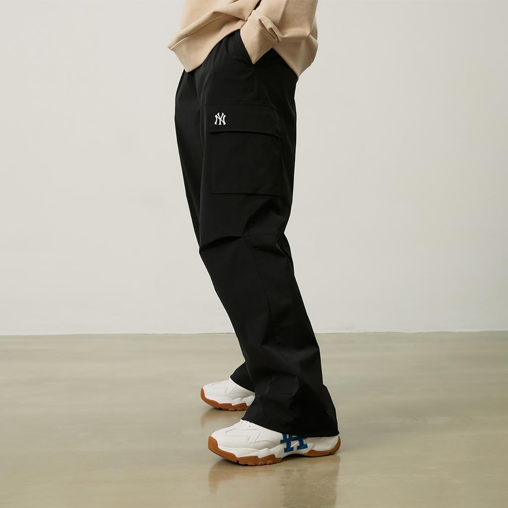 New MLB SS24 Cargo Pants Unisex Black 3LWPB0143-50BKS
