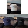Embroidered Letter Baseball Cap For Women Men With Wide Brim Sun Protection