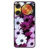 For ZTE Nubia Music 2 Case 2025 Soft Black Silicone Bumper Butterfly Painted Phone Cover for Nubia Music2 Cases Fundas Capa