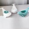 Silicone Candle Holder Molds Whale Shape Candle Cup Molds Silicone Craft Molds Candlestick Molds for Hand-Making Craft