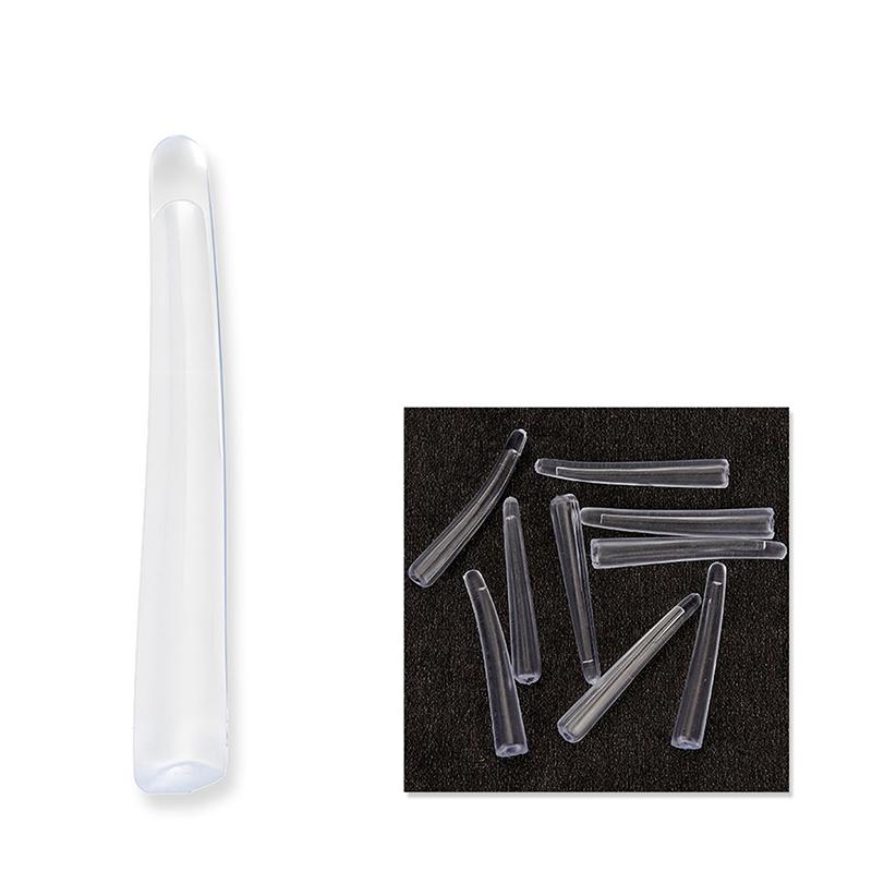 50 Pièces Protège-Pointe d'Aiguille à Acné Manchon Protecteur Doux Protection de Pointe de Pince à Épiler pour Cils Manchon de Protection à Clip Couvercle Protecteur à Clip