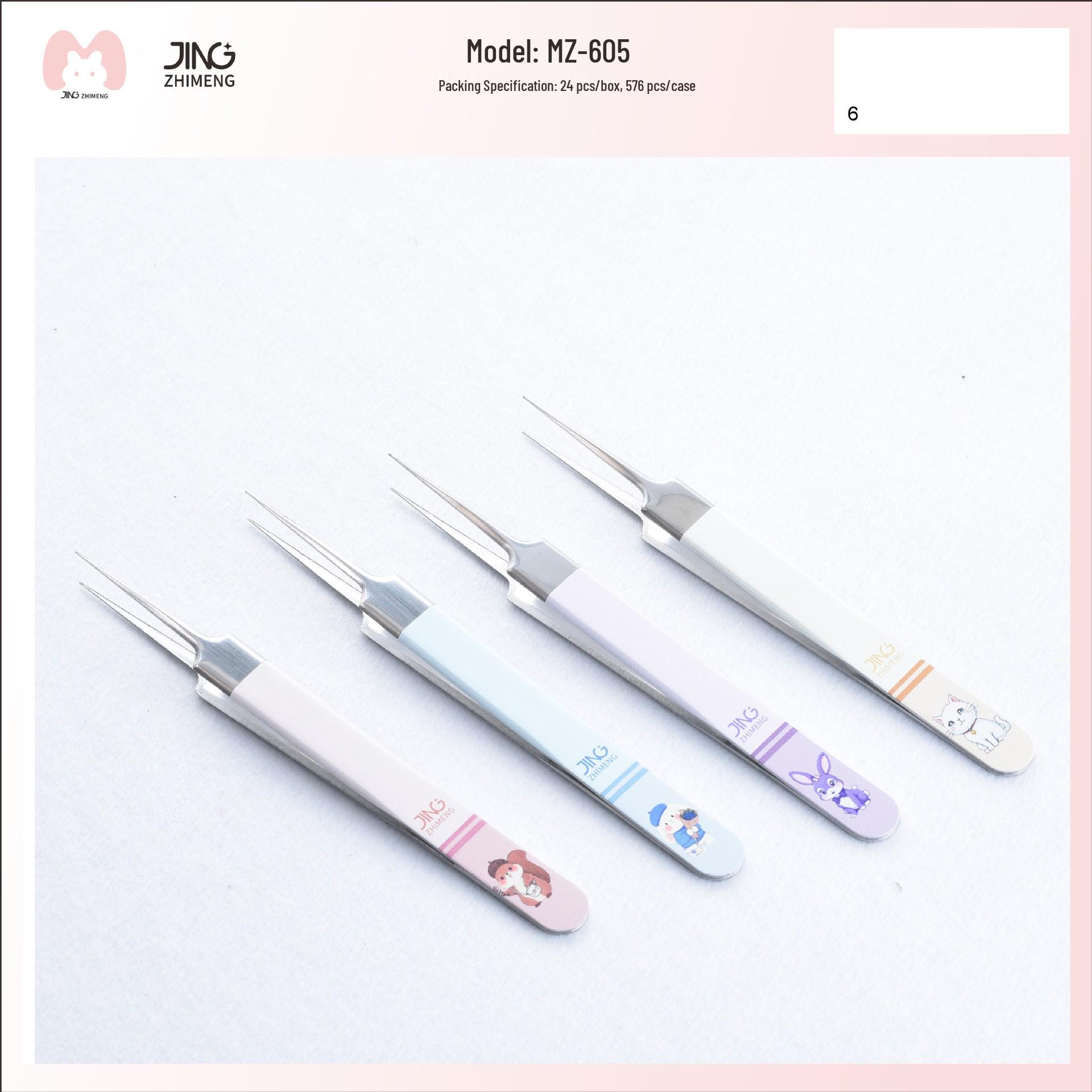 Jingzhi Meng Precision Pimple Tweezers - Super Sharp Blackhead & Comedone Remover Tool No