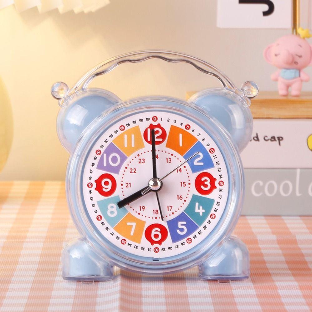 Early Education Children Desktop Clock Silent Table Alarm Clock  School Student