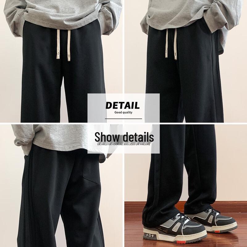 Pantalon de survêtement Baleno Série S&K Coupe décontractée Jambe droite pour homme