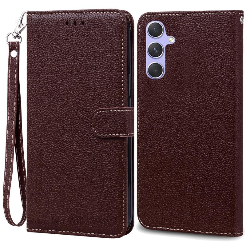 A34 5G Case For Samsung Galaxy A34 Case Silicone Cover For Samsung Galaxy A34 A 34 SM-A346B Phone Cases Leather Wallet Cover