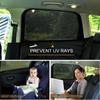 Auto Sonnenschutzvorhänge Universal Seitenfensterblenden Autovorhänge Schutz Abweisendes Moskitonetz Sonnenschutz Auto