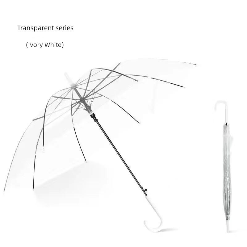 Children's Umbrella for Boys and Girls, Kindergarten and Primary School Students, Cartoon Black Plastic Sun Protection, Dual-Use for Sun and Rain