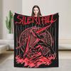 Silent Hill Horror Flannel blanket Game Custom Throw blankets for Bed Sofa Couch 150*125cm Quilt