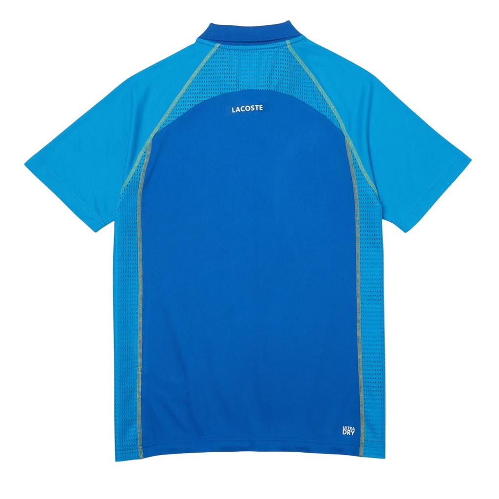 Lacoste Mens Recycled Polyester Tennis Polo Shirt