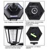 Wireless Solar Wall Lights Single/Dual Head Outdoor Waterproof Wall Night Lights Retro Lantern for Garden Patio Yard New