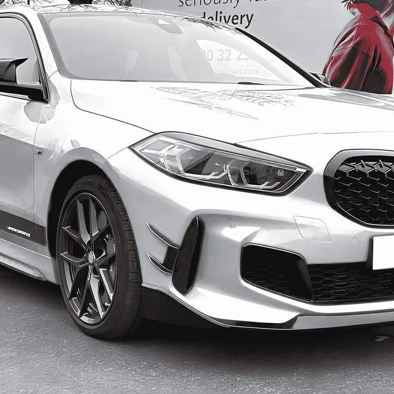 M Performance 1 Para Splittera Bumpera Bocznego Pokrywa ABS Błyszczący Czarny Do Bmw Serii 1 F40 120i 128ti 118i M135i +