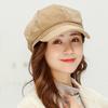 1Pc Hat Winter Beret Ladies Newsboy Fashion Peaked Cap Girls Corduroy Womens