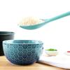 Flexibler unzerbrechlicher Suppenlöffel aus Silikon mit langem Griff, Küchenschaufel, Kochkelle für zu Hause