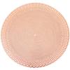 PVC Western-Style Placemat Hollow Heat Proof Mat Dining Table Cushion Coaster Placemat Hotel Restaurant Table Cloth Placemat