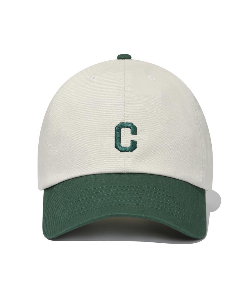 COVERNAT [Standard Fit] Small C Logo B.B. Cap Dark Pine