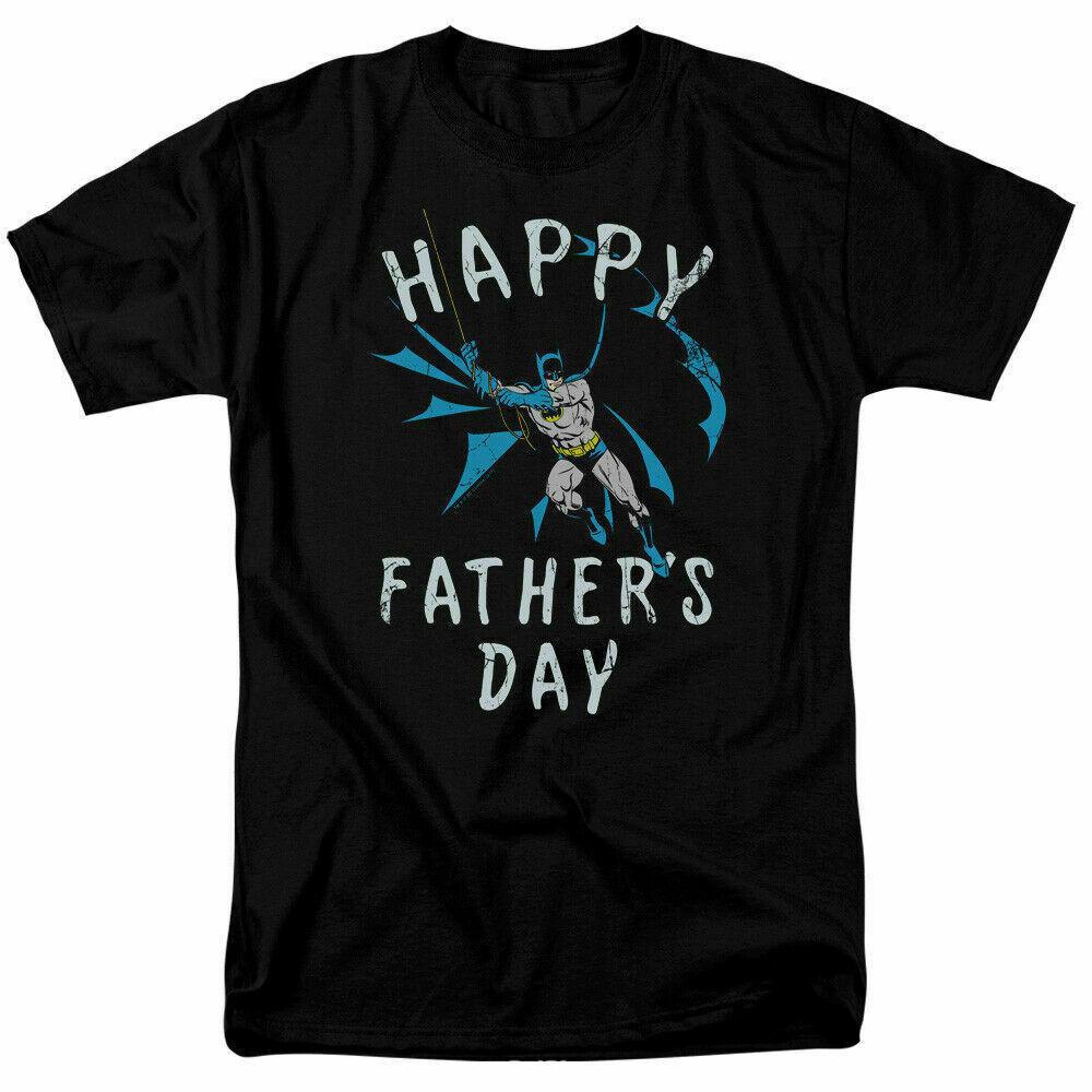 Batman Happy Fathers Day T Shirt Licensed Comic Book Tee Black XXXXL