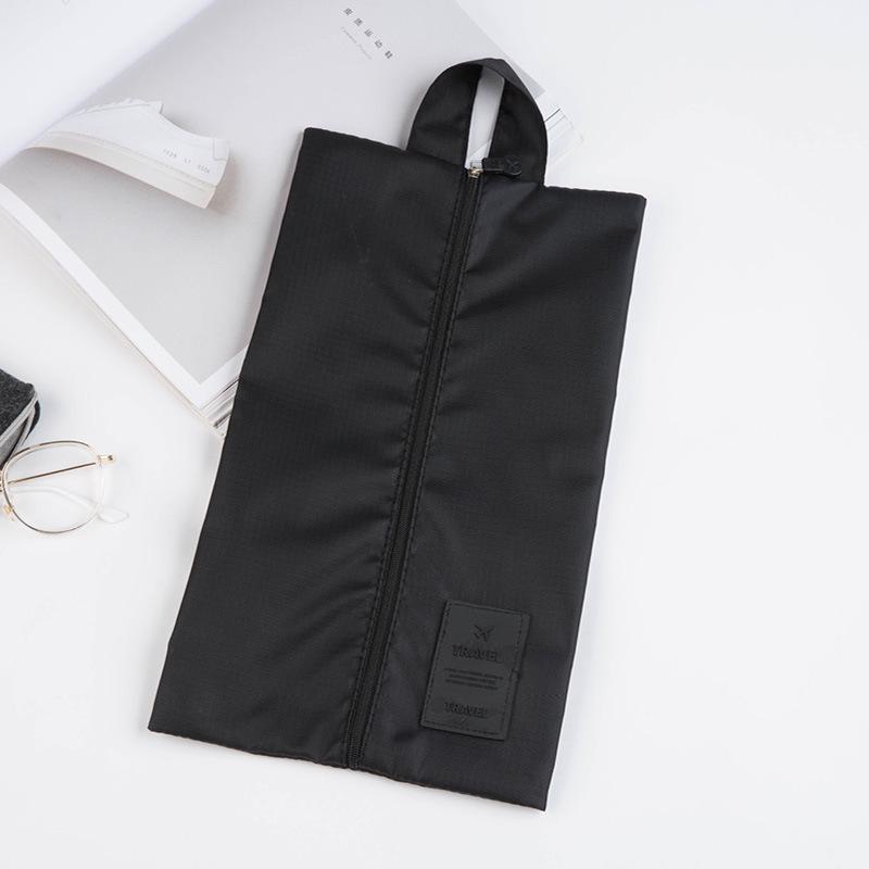 Portable 7-Piece Travel Storage Bag Set with Shoe Bag - Large Capacity for Clothes and Luggage Organization