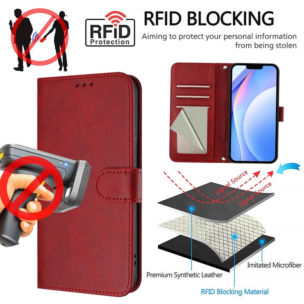 WEFOR for Google Pixel 10 Pro XL 9 8 7 6 Pro 10A 9A 8A 7A 6A 5 XL 4A 5G Wallet Case with RFID Blocking Card Holder Flip Cover