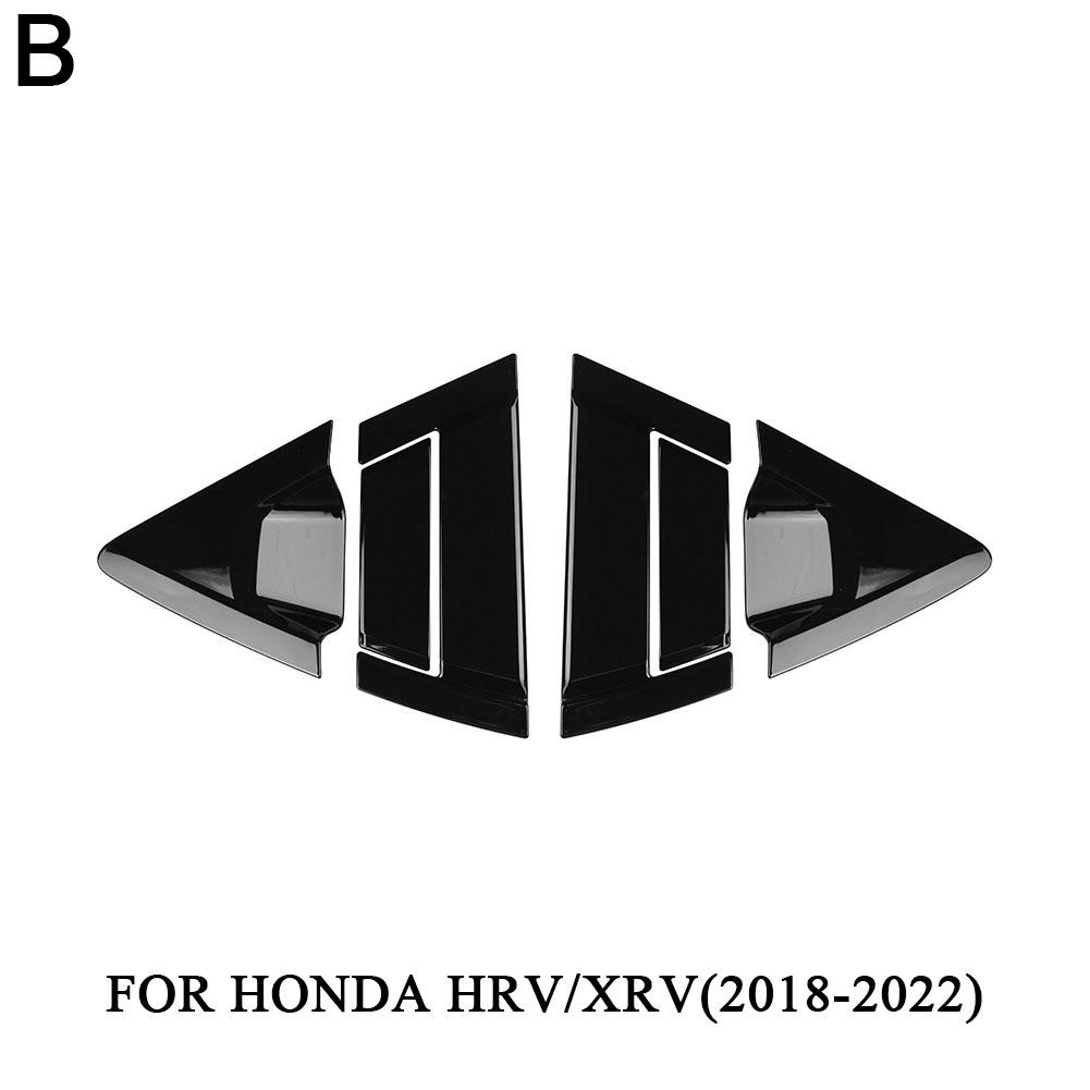 

Для Honda Vezel HRV 2021 2025 2025 ABS Carbon Accessories Frame Fiber Sticker Door Car Hand Protector Rear B9J0
