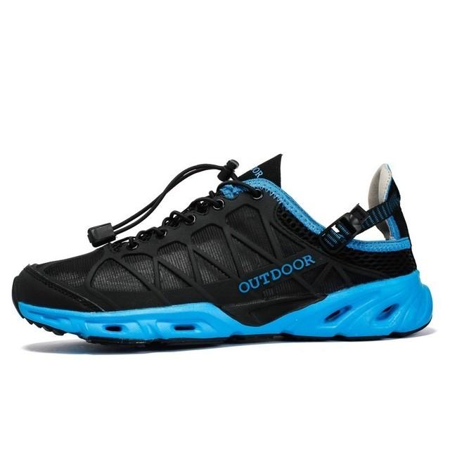 Outdoor Sneakers For Men Women Breathable Hiking Shoes Non Slip Trekking Climbing Sport Shoes Quick Dry Upstream Water Shoes