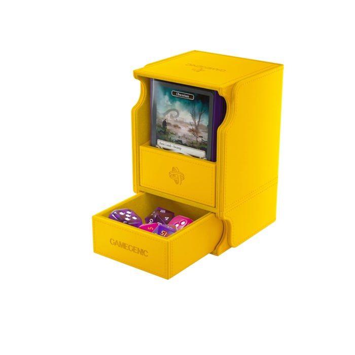 Boîte de rangement cartes - Watchtower 100+ XL Convertible - Gamegenic - 100+ cartes (XL) - Jaune