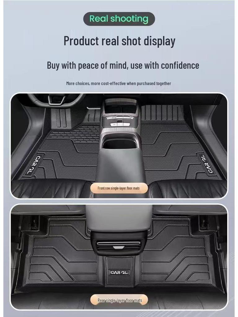 Changan X5 PLUS Bumper TPE Odorless Floor Mats (2024-2026 Models)