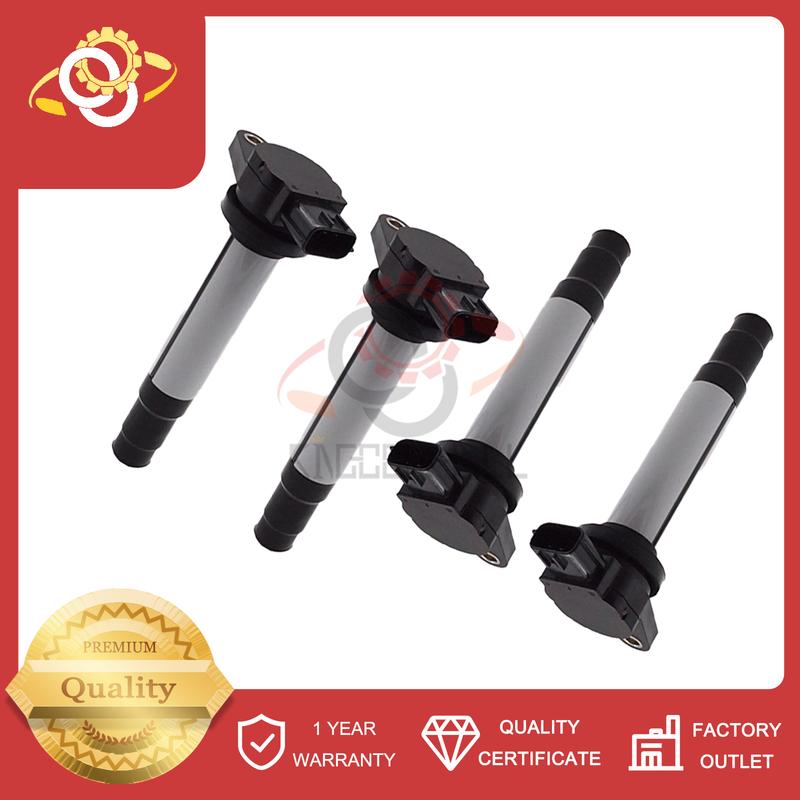 22448 4M500 Set Of 4PCS New Ignition Coil 224484M500A 224484M50A Compatible With NISSAN ALMERA PRIMERA Sentra 1.8L