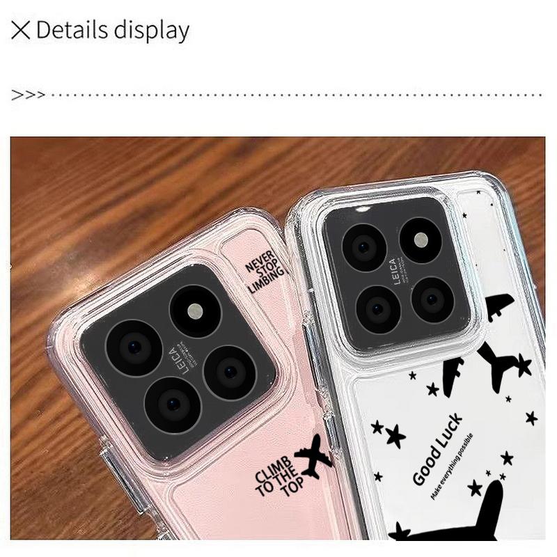 Pro Xiaomi 14T 13T Pro Redmi Poco X6 Pro M6 X5 Kryt Skořepina Note 14 Pro 13 12 11 Vzor Srdce Měkký Silikon Nárazuvzdorný Průhledný Tenký Kryt na Telefon