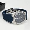 FKM Armband für Tissot PRX Super Player Serie Herren Fluorkautschuk Schnellverschluss Konvex Schmetterlingsschließe Uhrenarmband Zubehör 12mm