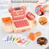 Kids Pretend Play Supermarket Cash Register Toy Realistic Role Play Mini Convenience Store Checkout Counter Set For Boys Girls