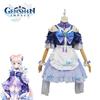 Genshin Impact Sangonomiya Kokomi Maid Cosplay Costume For Role Play And Halloween