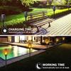 1pcs Solar Flame Ground Plug Light, 12led Torch Light, Outdoor Courtyard Garden Decoration Landscape Light, Waterproof Lawn Light