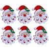 20PCS/Bag Merry Christmas Ornament Cloth Patch DIY Santa Claus Elk Snowflake Pattern Christmas