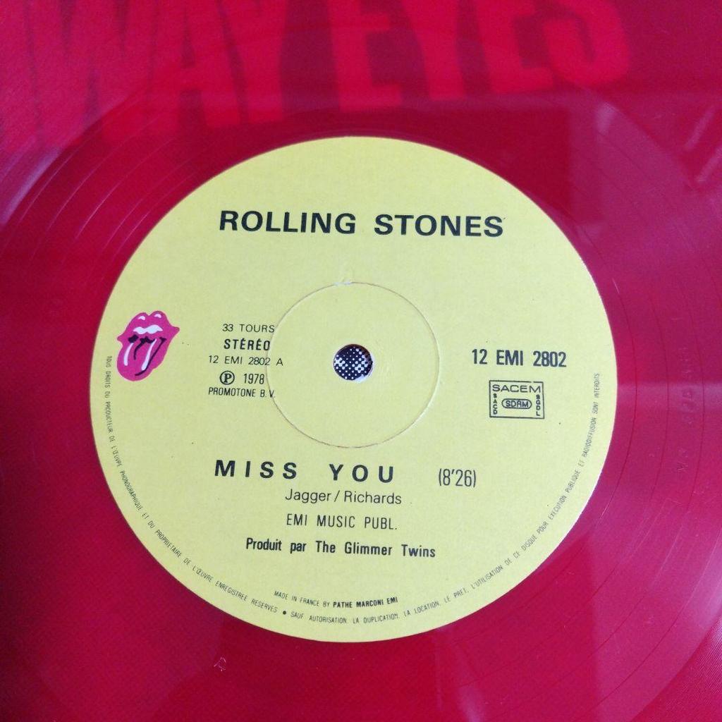 [USED] The Rolling Stones Miss You 12 inch record