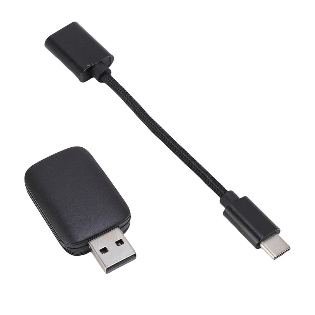 2 in 1 Adapter For CarPlay For Android Auto Wired to Wireless Car Adapter WiFi 6 Bluetooth with USB