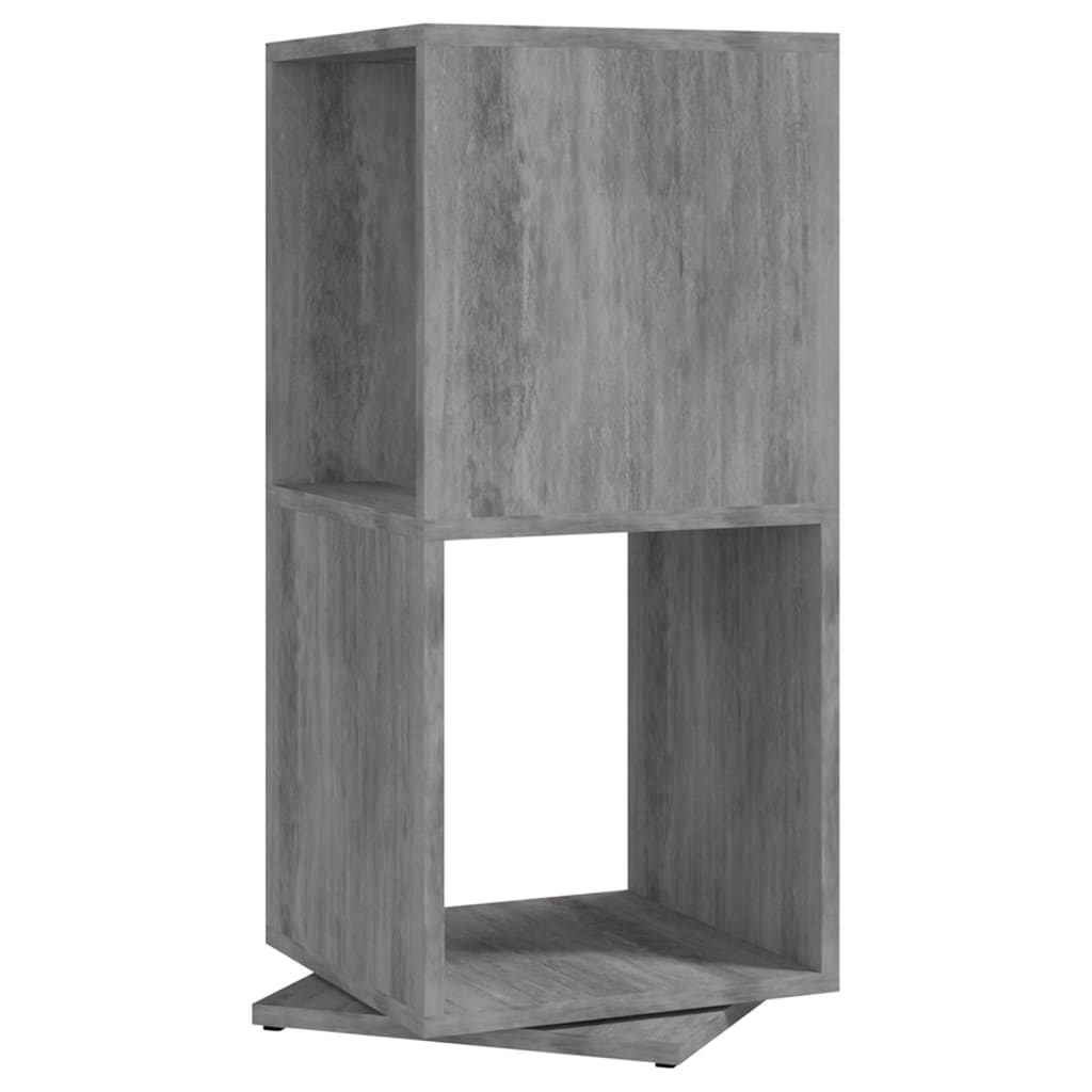 Vidaxl Szafka Obrotowa, Szarość Betonu, 34,5X34,5X75,5 Cm, Płyta
