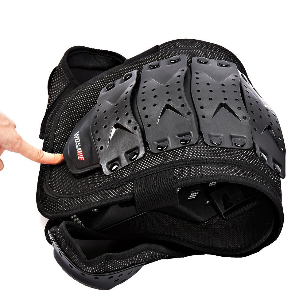 WOSAWE Motorcycle Vest Adult Chest Vest Off-Road Racing Back Vest