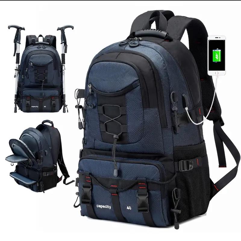 Extra Large Men's Mountaineering & Travel Backpack for European & American Outdoor Adventures