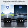 Auto HUD Head Display Digitální rychloměr GPS Měřič rychlosti KMH MPH Displej USB pro příslušenství k náhradním dílům pro nákladní automobily a motocykly
