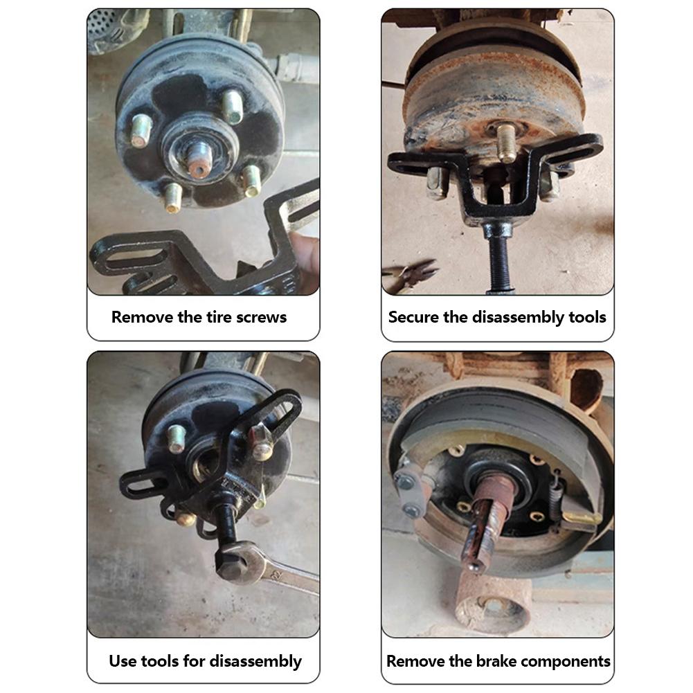 Remtrommeltrekker Achterasverwijderaar Voor Auto Driewieler Motorfiets Onderhoud Speciale Verwijdergereedschappen ATV Rempot Trekker Demontage