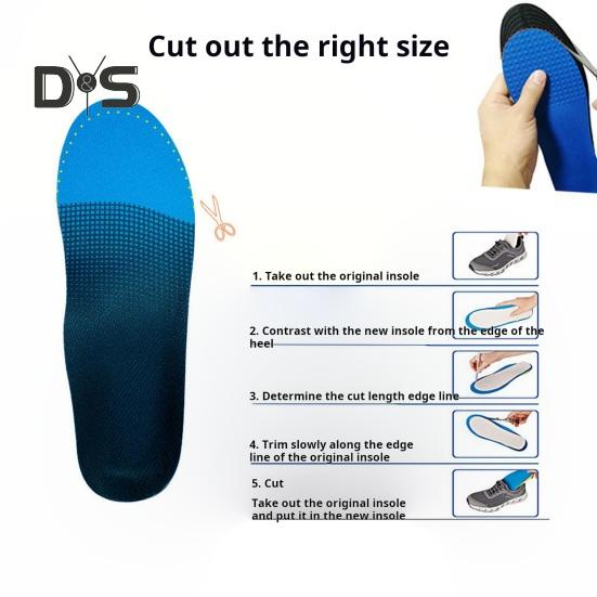 1 par ortopediska inlägg stötdämpande fotvalvsstöd inlägg lindrar plattfot djup hälkopp fotomslag för unisex