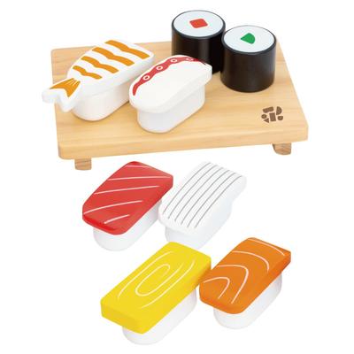 First Play House Sushi Set Magnet Wooden Toy Educational Toy Play House Woody Puddy