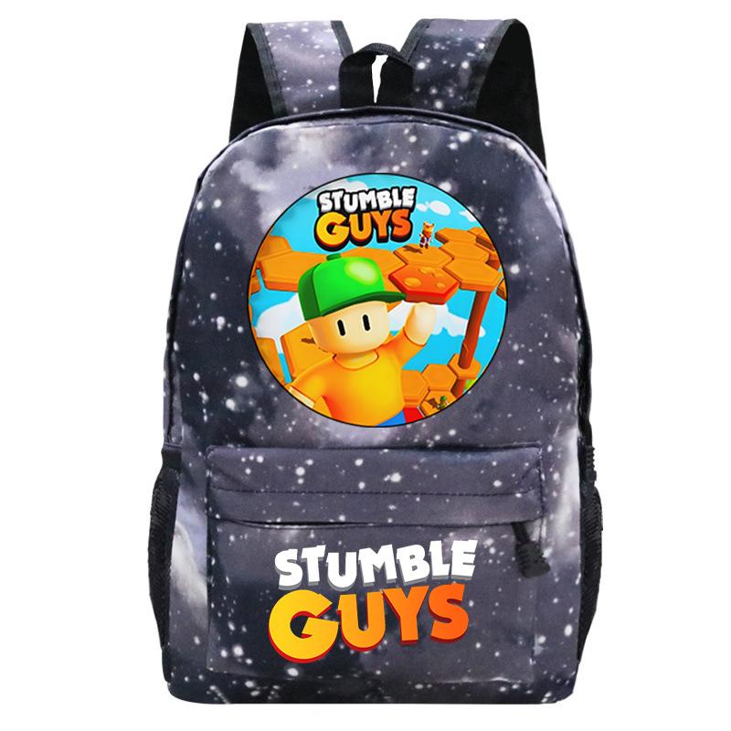 Children's backpack cute cartoon peripheral printing outdoor travel sports backpack large capacity student bag