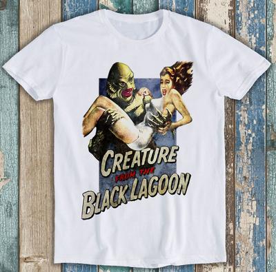 Kreatur aus der Schwarzen Lagune Horrorfilm Kunst Lustiges Geschenk T-Shirt 2149